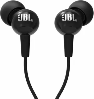JBL C50HI Wired Earphones One Button Remote Red In Ear